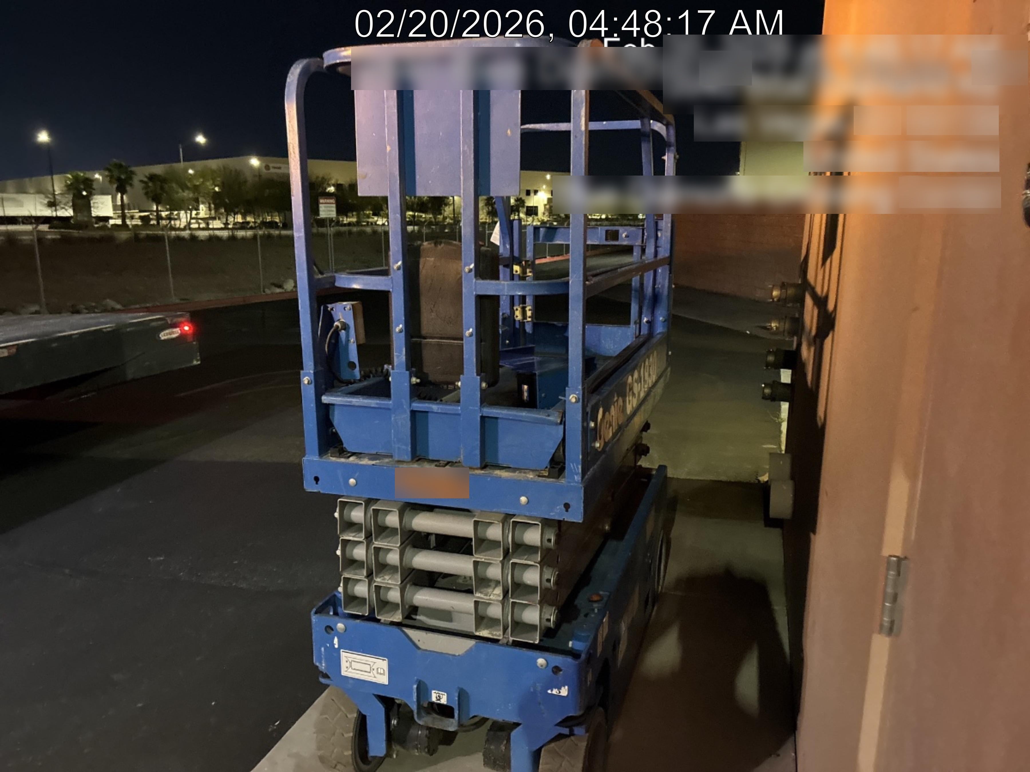 2019 Genie GS-1930 Half Height Swing Gate, 800W Inverter