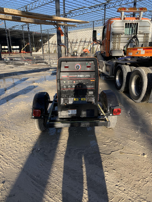 2021 Lincoln Electric Vantage 322 Vantage 322 Ready Pak 3 w/ Decals, ORANGE (includes trailer, cable rack, fender light kit) NO Telematics