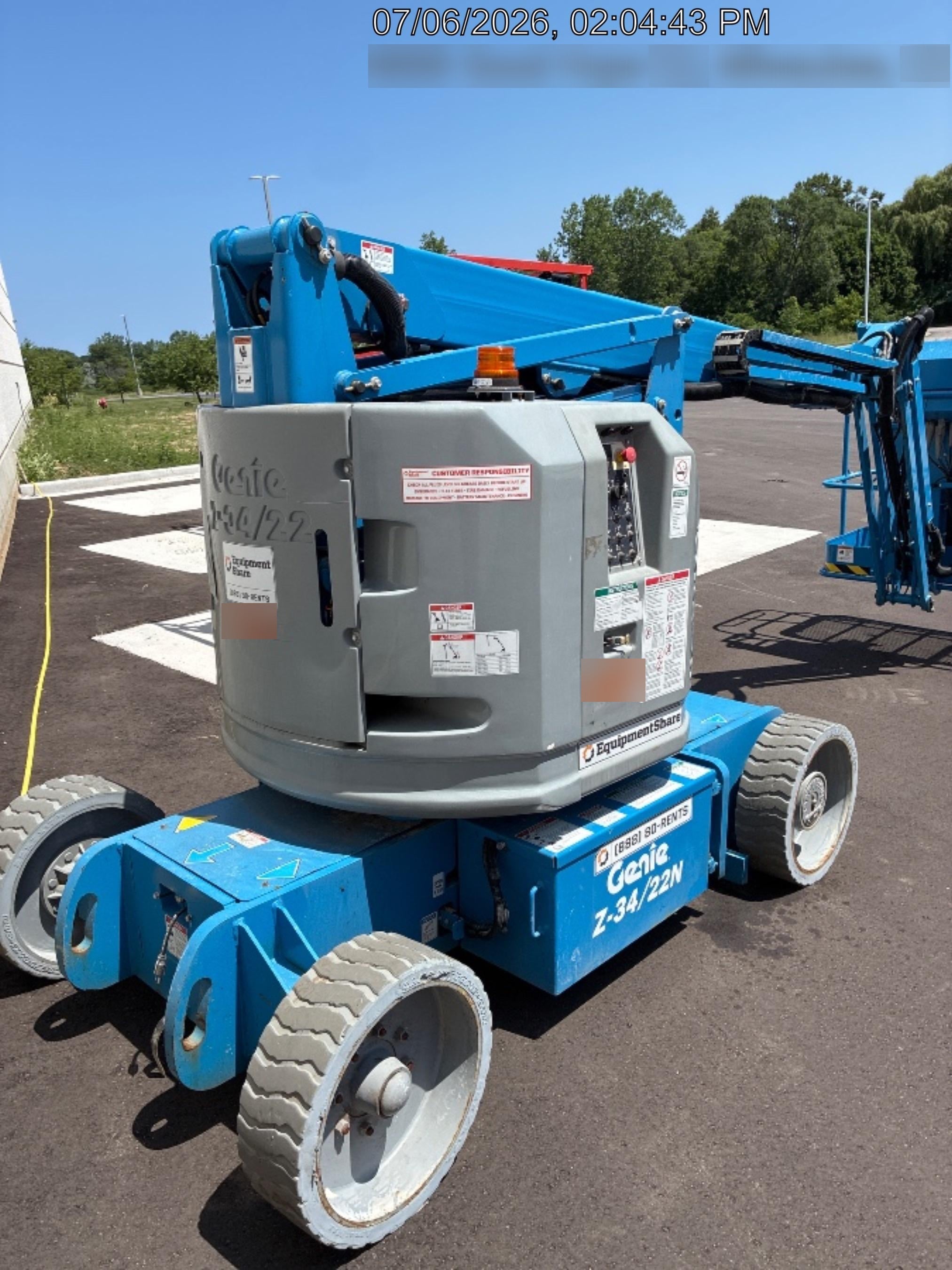2017 GENIE Z-34/22N