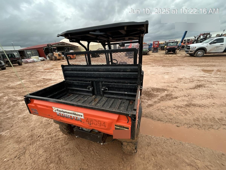 2019 Kubota RTV-X1140W-H 4WD, LED Strobe, Windshield Tempered Glass, Plastic Canopy, Wire Harness Kit, Backup Alarm