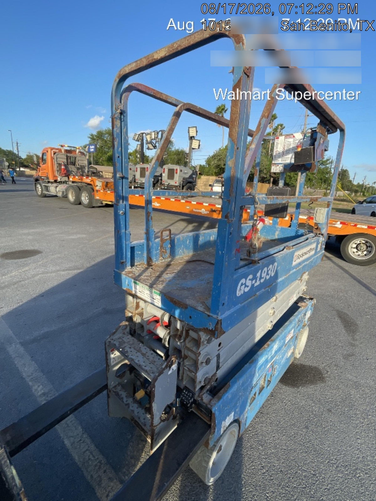2018 Genie GS-1930 Genie GS-1930 Scissor Lift w/Standard Options