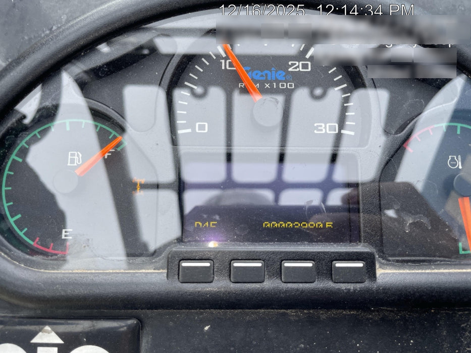 2018 Genie GTH-1056 Genie GTH-1056 w/ROPS, Work Lights, Solid Tires, RH Cab Mesh, Beacon, 60" Carriage and Forks