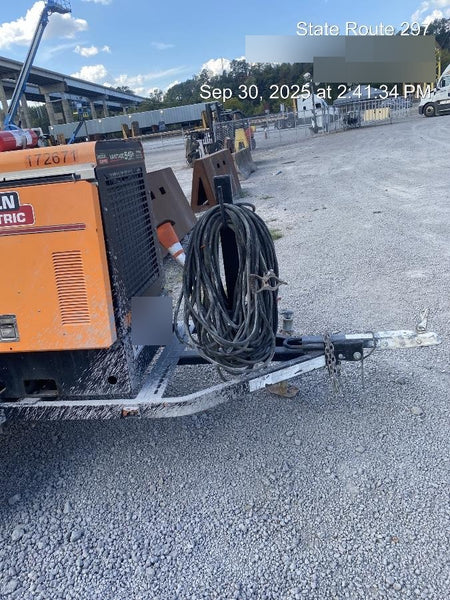 2021 Lincoln Electric Vantage 549X Ready Pak 3, ORANGE (includes trailer, cable rack, fender light kit)