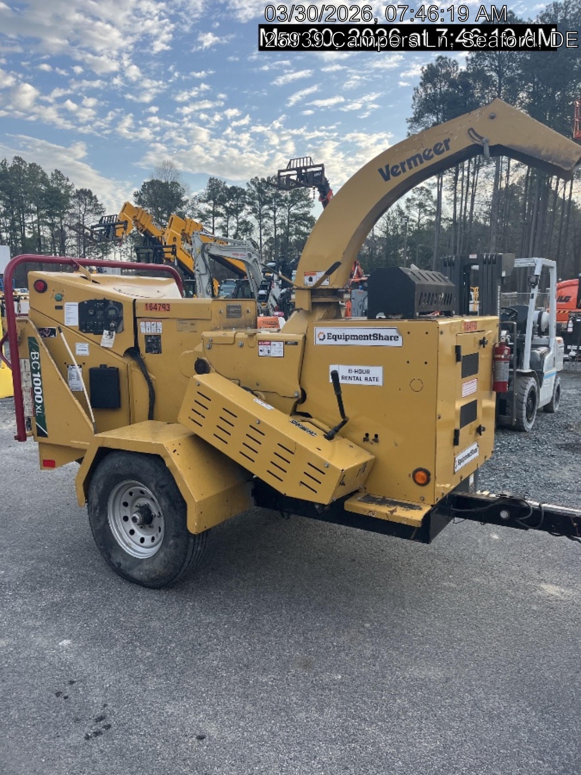2021 VERMEER BC1000XL Diesel