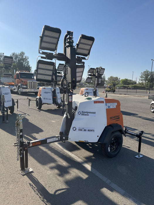 2023 Generac MLT2 Diesel, Flex Switch 120V Input, Powerzone Controller, (4) 320W LED Lights, 4kW Generator, 39.9 Gal Fuel Tank, 2" Ball, T3