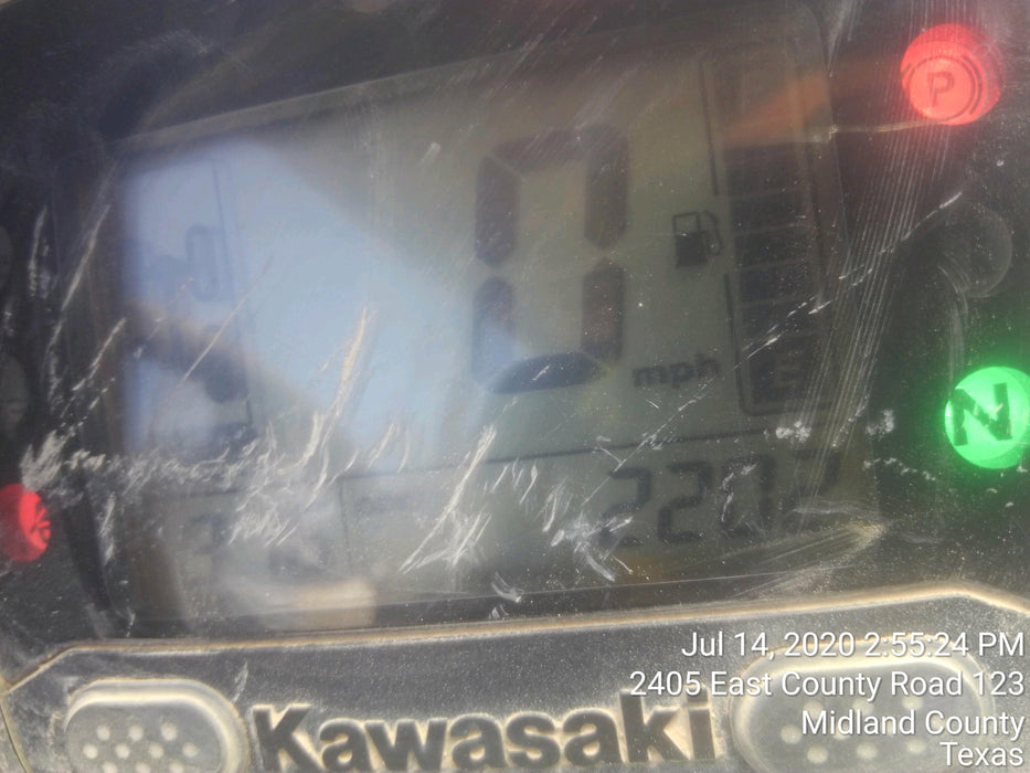 2019 Kawasaki Mule PRO-DXT Standard Options, Backup Alarm, Beacon, Plastic Hard Top, Poly Windshield, Horn Kit