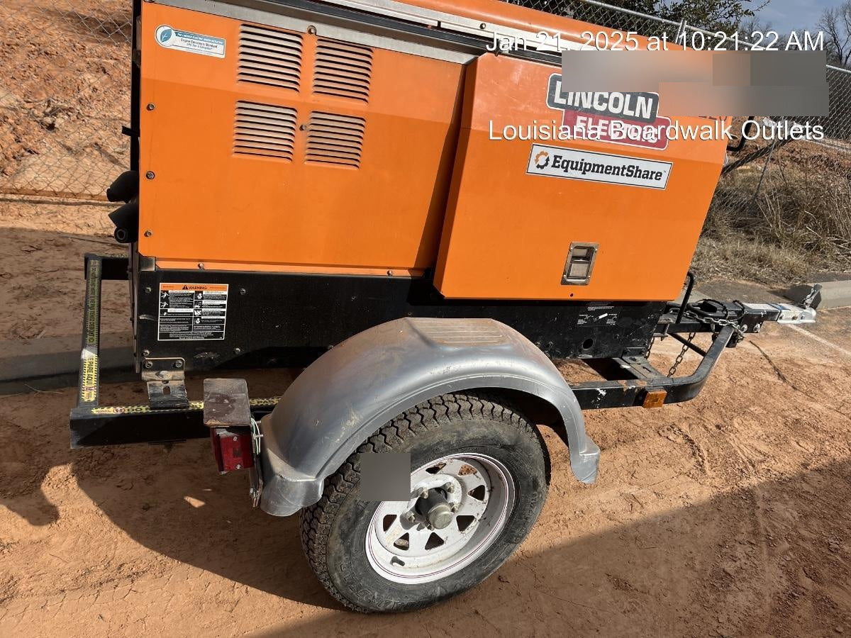 2022 Lincoln Electric LE400 Kubota V1505, Trlr, Cable Rack, Light Kit, ES Decals, T3