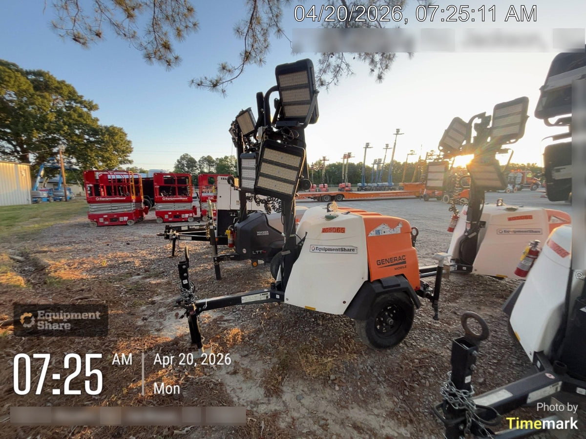 2024 Generac MLT6SKDS-STD4 ELEC WINCH Diesel, Electric Winch Mast, Powerzone Controller, (4) 320W LED Lights, 4kW Generator, 39.9 Gal Fuel Tank, 2" pintle, T3