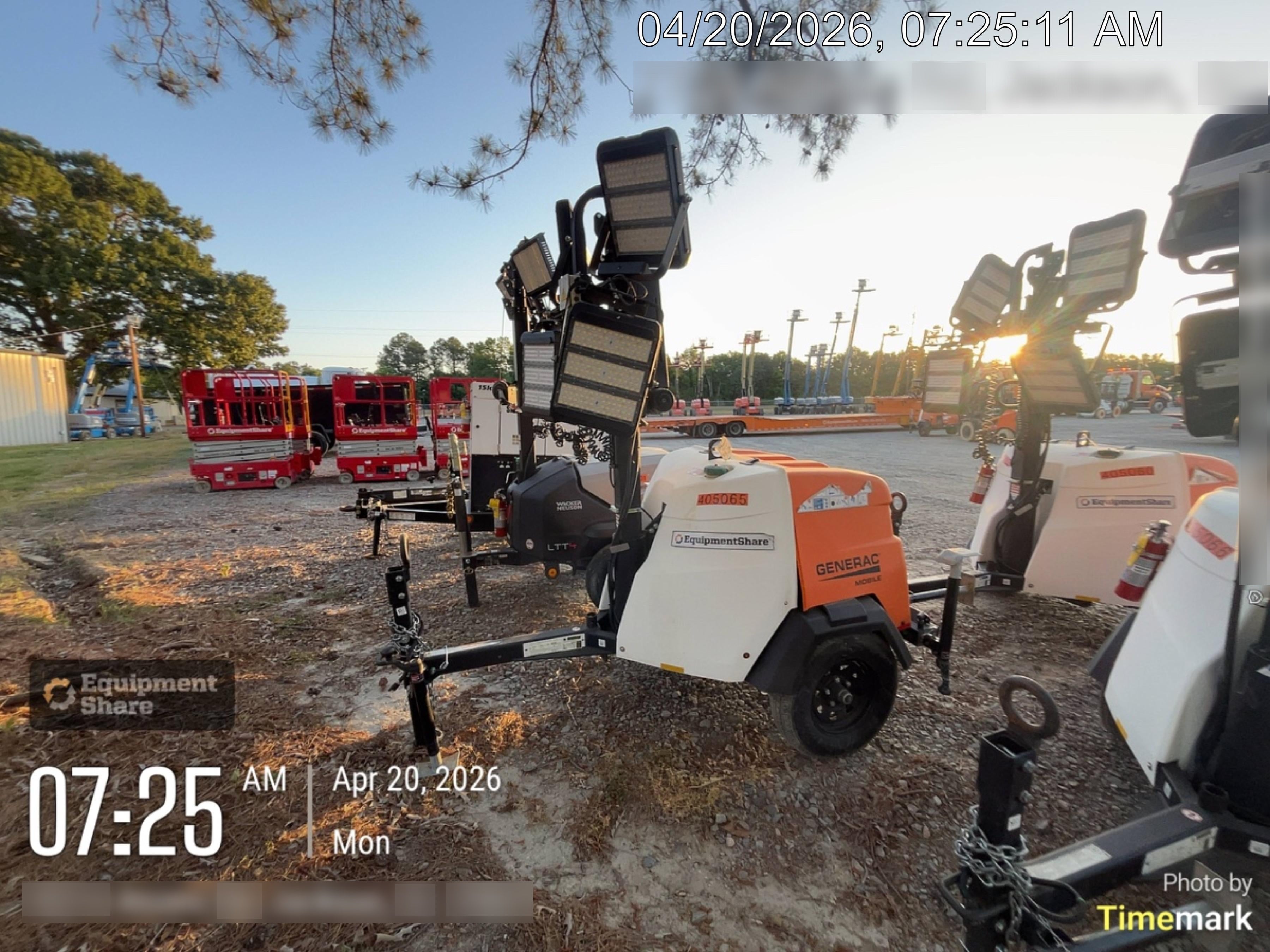 2024 Generac MLT6SKDS-STD4 ELEC WINCH Diesel, Electric Winch Mast, Powerzone Controller, (4) 320W LED Lights, 4kW Generator, 39.9 Gal Fuel Tank, 2" pintle, T3