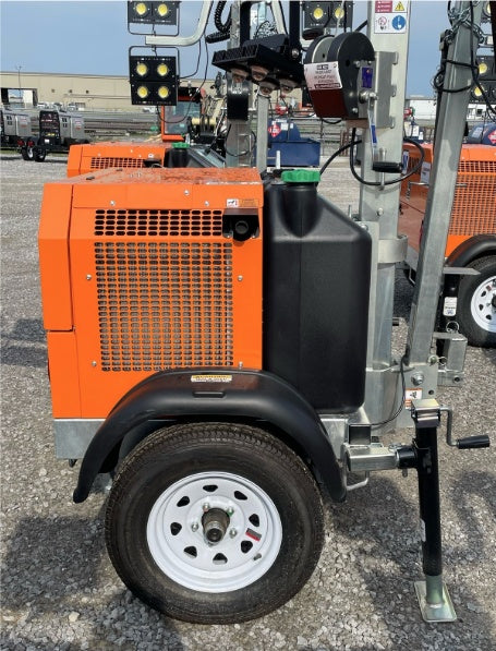 2024 Wanco WLTT-4MM4K Diesel, Deep Sea Controller, Shore Power Plug, Auto Start, (4) 350W LED Floodlights, 4kW Generator, 60 Gal Fuel Tank, 2" Ball, T3