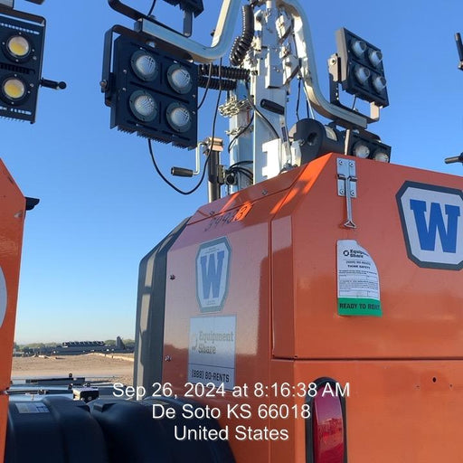 2024 Wanco WLTT-4MM4K Diesel, Deep Sea Controller, Shore Power Plug, Auto Start, (4) 350W LED Floodlights, 4kW Generator, 60 Gal Fuel Tank, 2" Ball, T3