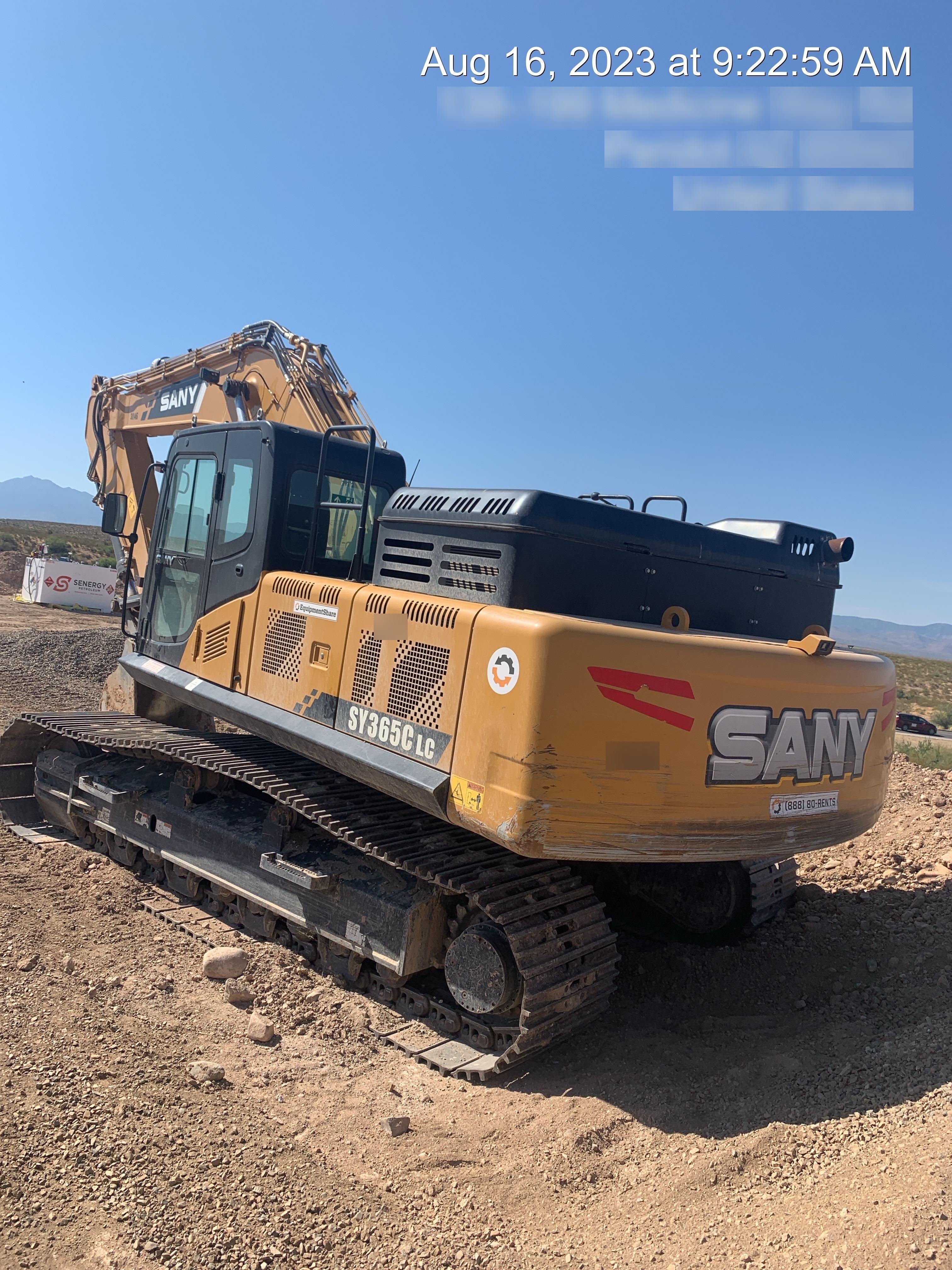 2019 SANY SY365C LC
