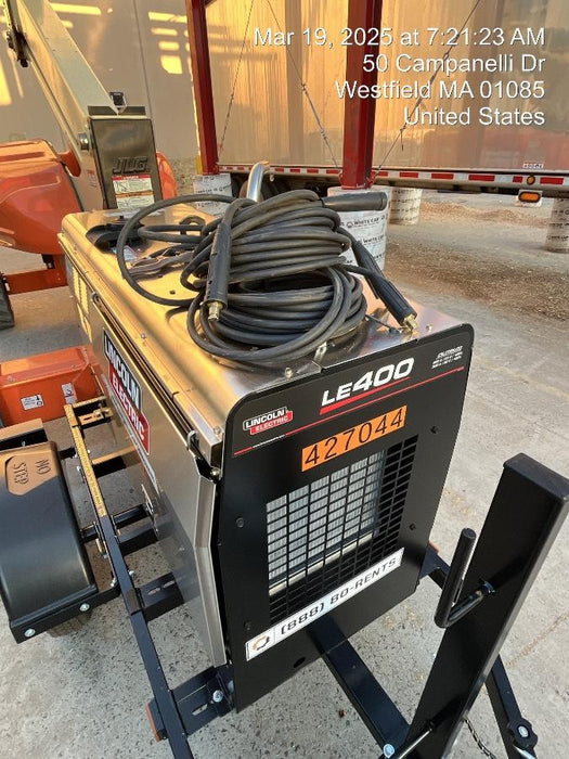 2024 Lincoln Electric LE400 Kubota V1505, Trlr, Cable Rack, Light Kit, ES Decals, T3