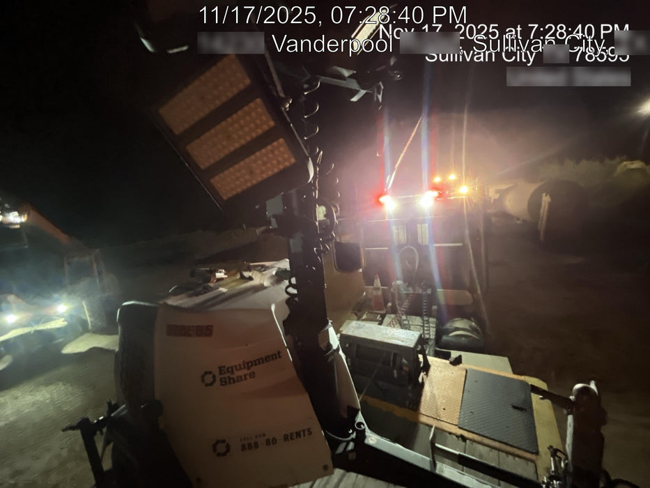 2023 Generac MLT2 Diesel, Flex Switch 120V Input, Powerzone Controller, 
(4) 320W LED Lights, 4kW Generator, 39.9 Gal Fuel Tank, 2" Ball, T3