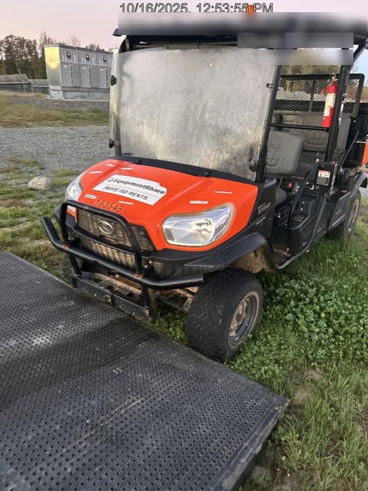 Kubota RTV-X1140W-H Plastic Canopy, Windshield Acrylic Clear, LED Strobe Light, Wire Harness Kit, Back up Alarm
