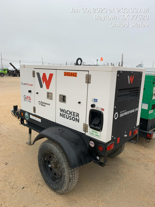 2022 WACKER NEUSON G25