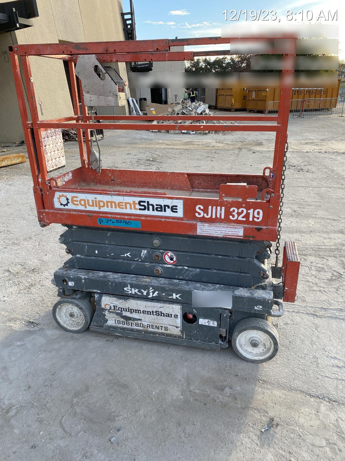 2019 SKYJACK SJIII-3219