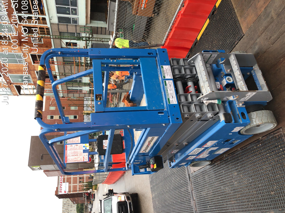 2020 Genie GS-1930 Solid Non Marking Tires, Beacon, Folding rails with half height swing gate