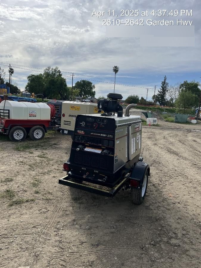 2021 Lincoln Electric Air Vantage 566 Air Vantage 566X Ready Pak 3 (includes trailer, cable rack, fender light kit); no telematics