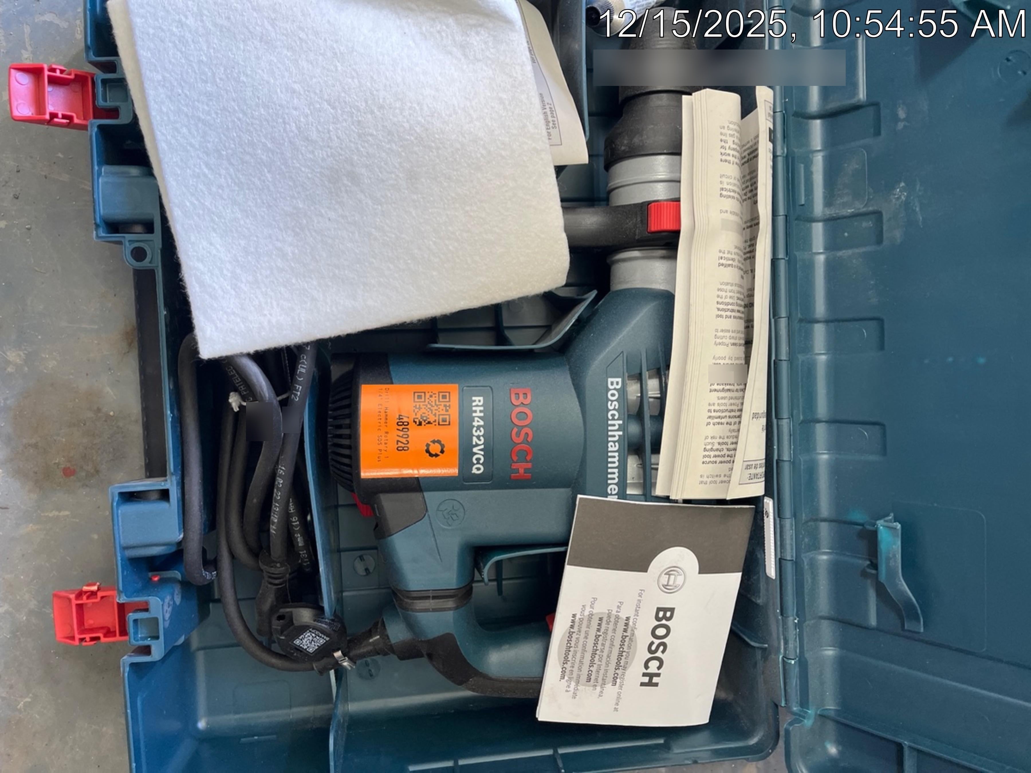 2024 BOSCH RH432VCQ