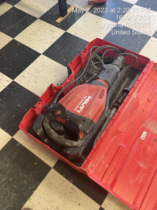 2019 HILTI TE 1000-AVR