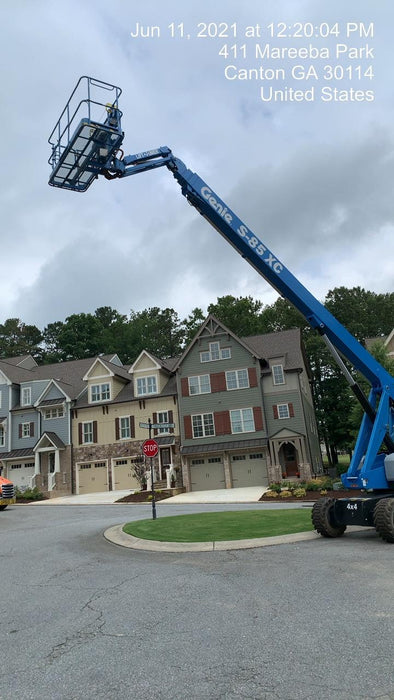 2020 Genie S-85 XC FF Tires, Beacon, 12kw Generator