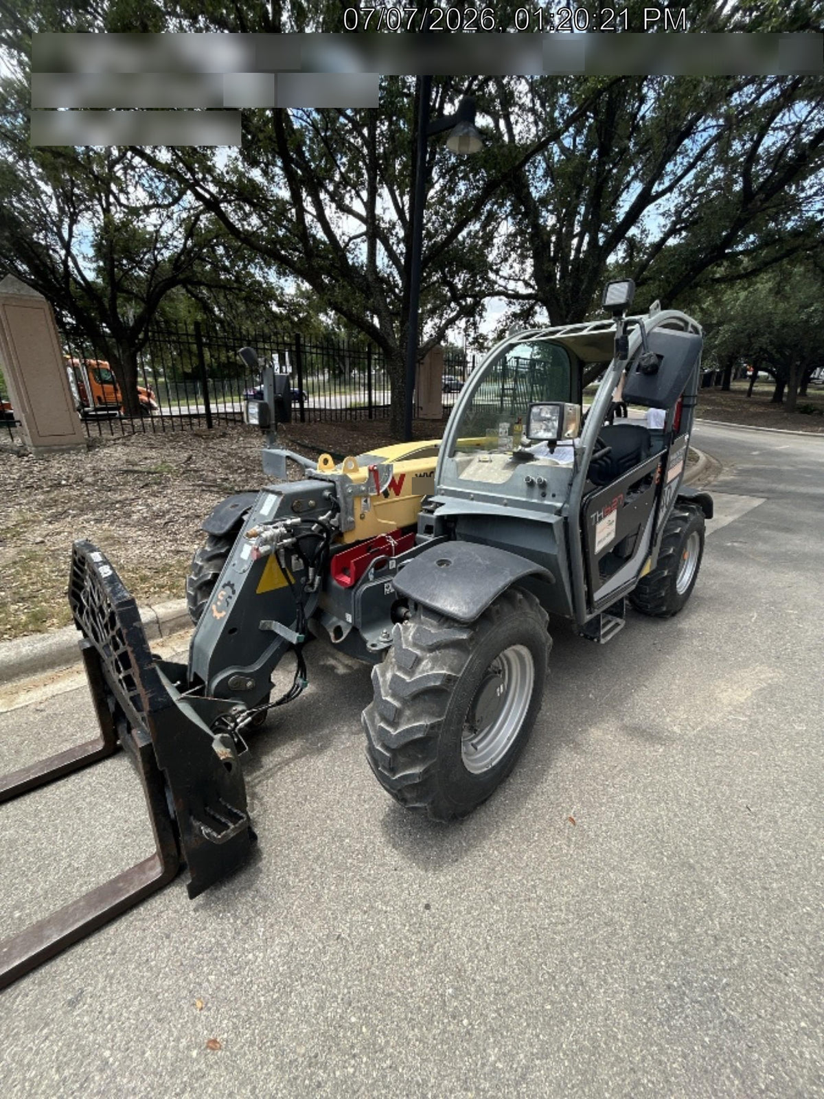 2018 WACKER NEUSON TH627