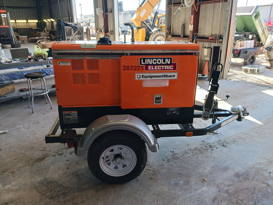 2023 Lincoln Electric LE400 Kubota V1505, Trlr, Cable Rack, Light Kit, ES Decals, T3