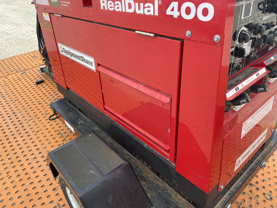 2022 Shindaiwa DGW400MDL Kubota D902 Engine, 23 HP, Dual Op Welder, Wire, Arc, Droop Stick, Tig, and CC Stick Functionality, Simulphase, 3 Phase and 1 Phase Gen Output, Single Axle NB Trlr, Slr Trckl Chrg 12V 12W, Fire Ext