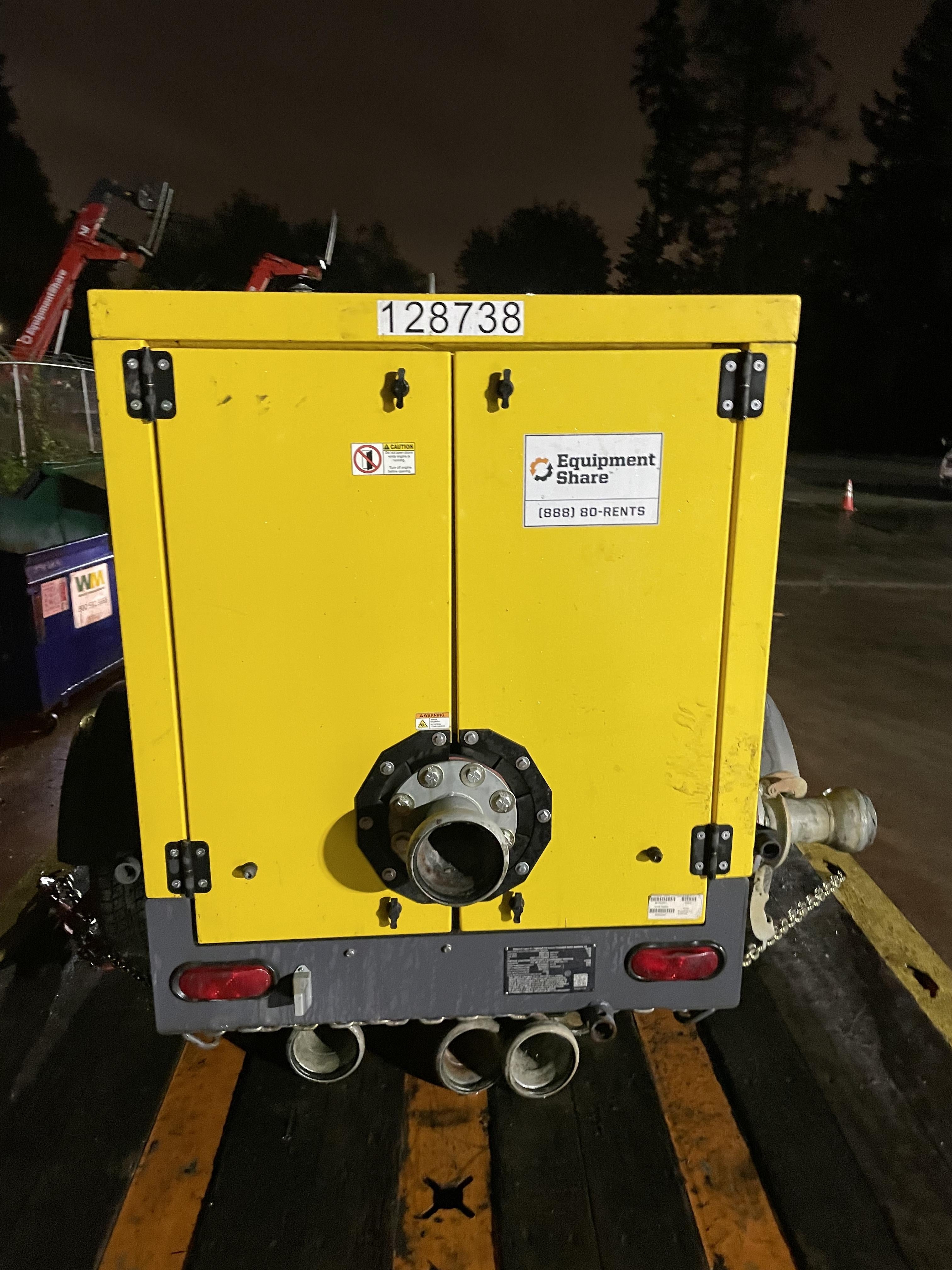 2020 ATLAS COPCO PAS 100 HF CS Enclosed