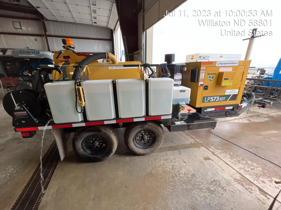 2023 Vac-Tron LP573XDT T4 Koehler Diesel Engine, 500 Gallon Debris Tank, x2 100 Gallon Water Tanks
