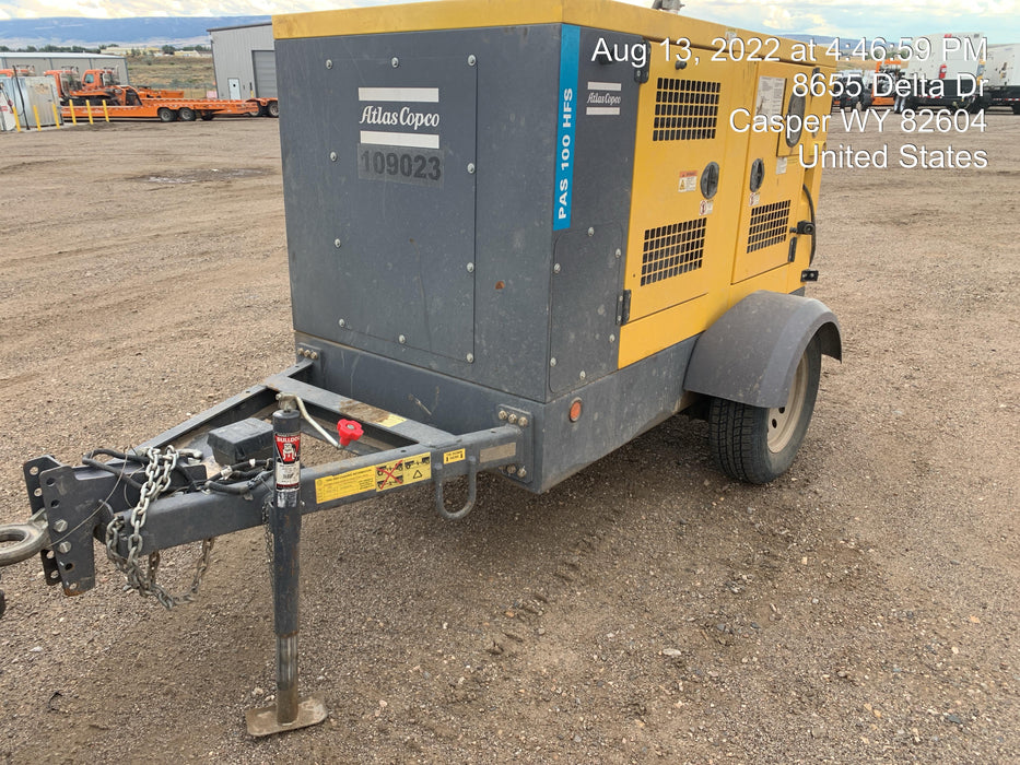 2020 ATLAS COPCO PAS 100 HF CS Enclosed