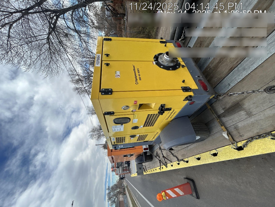 2021 ATLAS COPCO PAS 100 HF CS Enclosed