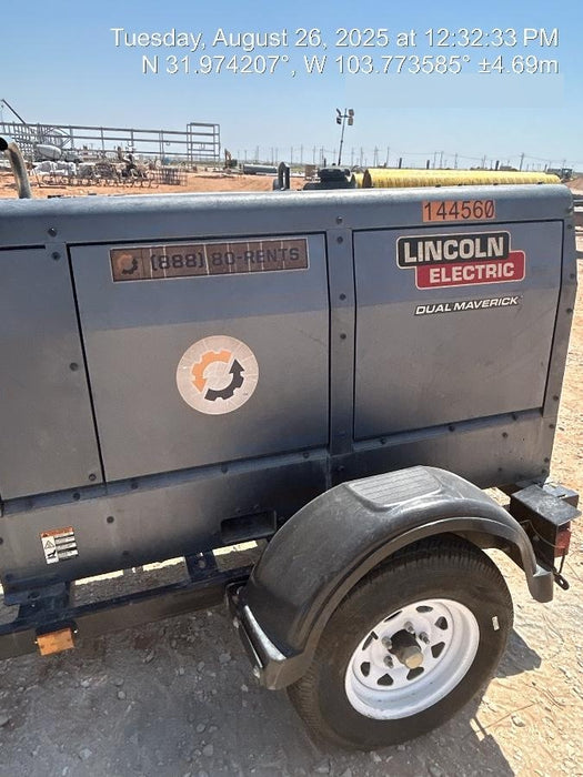 2021 Lincoln Electric Dual Maverick 200/200X Ready Pak 3 (includes trailer, cable rack, fender light kit)