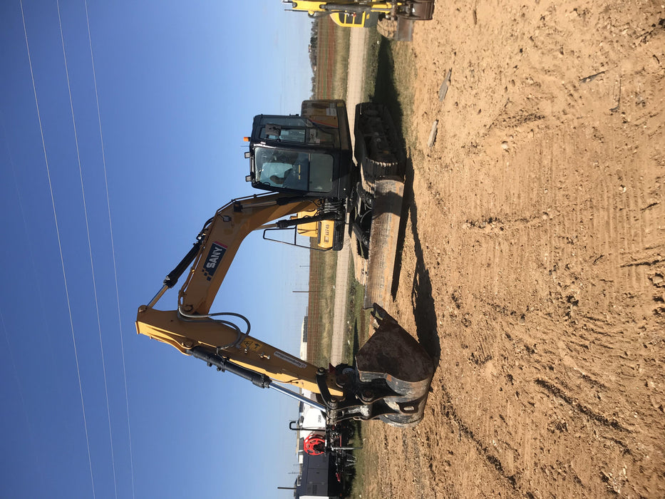 Sany SY135C SY135 Tier 4 - Cab, Hydraulic QC, Hydraulic Breaker, 36" HD Sany Bucket, 42" HD Sany Bucket, 24" HD Sany Bucket