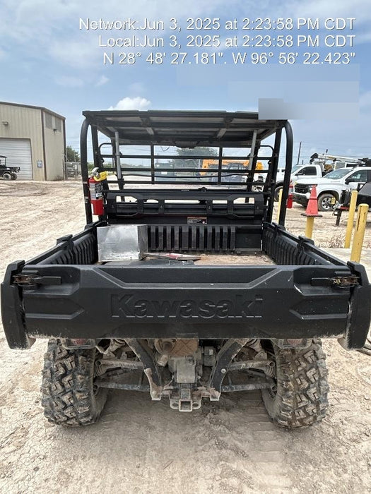 2019 Kawasaki MULE PRO-DX 3 Seater, Standard Options, Backup Alarm, Beacon, Plastic Hard Top, Poly Windshield, Horn Kit