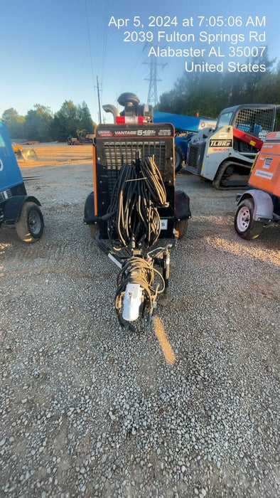 2022 Lincoln Electric Vantage 549X Crosslink Technology, Trailer Mounted, ES Decals, T3