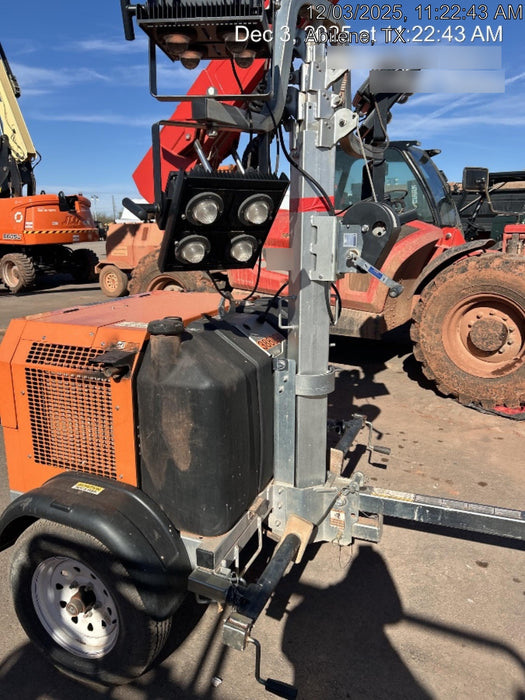 2024 Wanco WLTT-4MM4K Diesel, Deep Sea Controller, Shore Power Plug, Auto Start, (4) 350W LED Floodlights, 4kW Generator, 60 Gal Fuel Tank, 2" Ball, T3