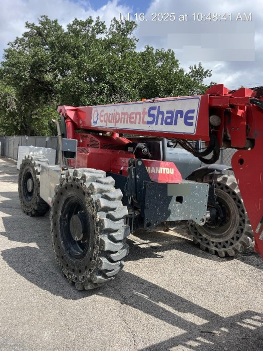 2019 Manitou MTA8044 MTA 8044 - 74 HP T4, Canopy, Worklights/Strobe, Beacon, 66" Carriage, 48" Forks, Solid Tires, Lift Hook, Aux Hydraulics