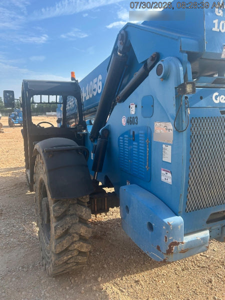 2017 Genie GTH-1056 Genie GTH1056, Solid Tires, 60" carriage, Light Kit, Open ROPS