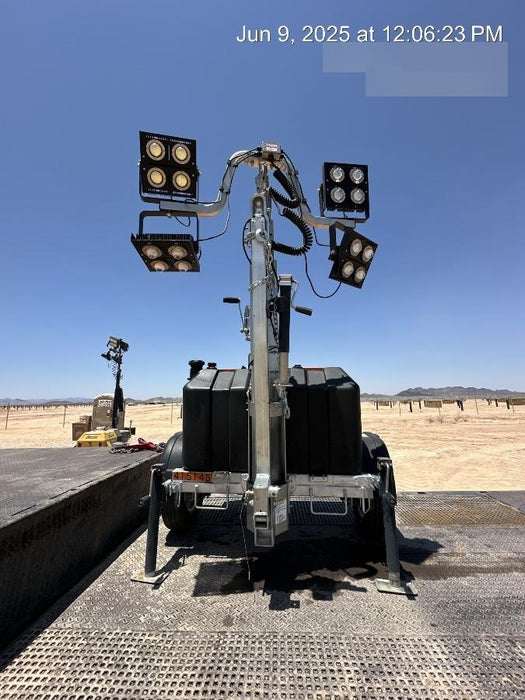 2024 Wanco WLTT-4MM4K Diesel, Deep Sea Controller, Shore Power Plug, Auto Start, (4) 350W LED Floodlights, 4kW Generator, 60 Gal Fuel Tank, 2" Ball, T3