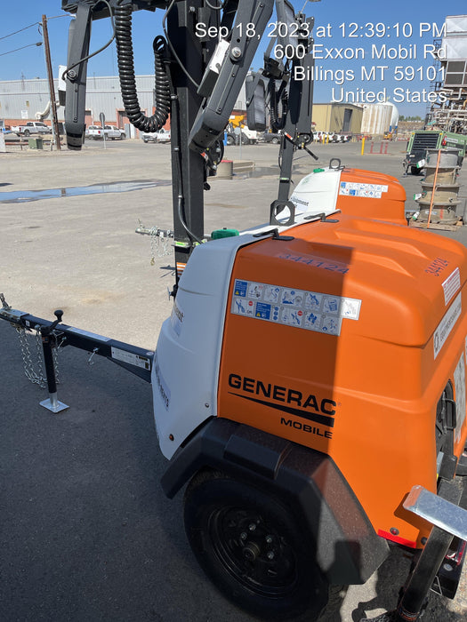 2023 Generac MLT2 Diesel, Flex Switch 120V Input, Powerzone Controller, (4) 320W LED Lights, 4kW Generator, 39.9 Gal Fuel Tank, 2" Ball, T3