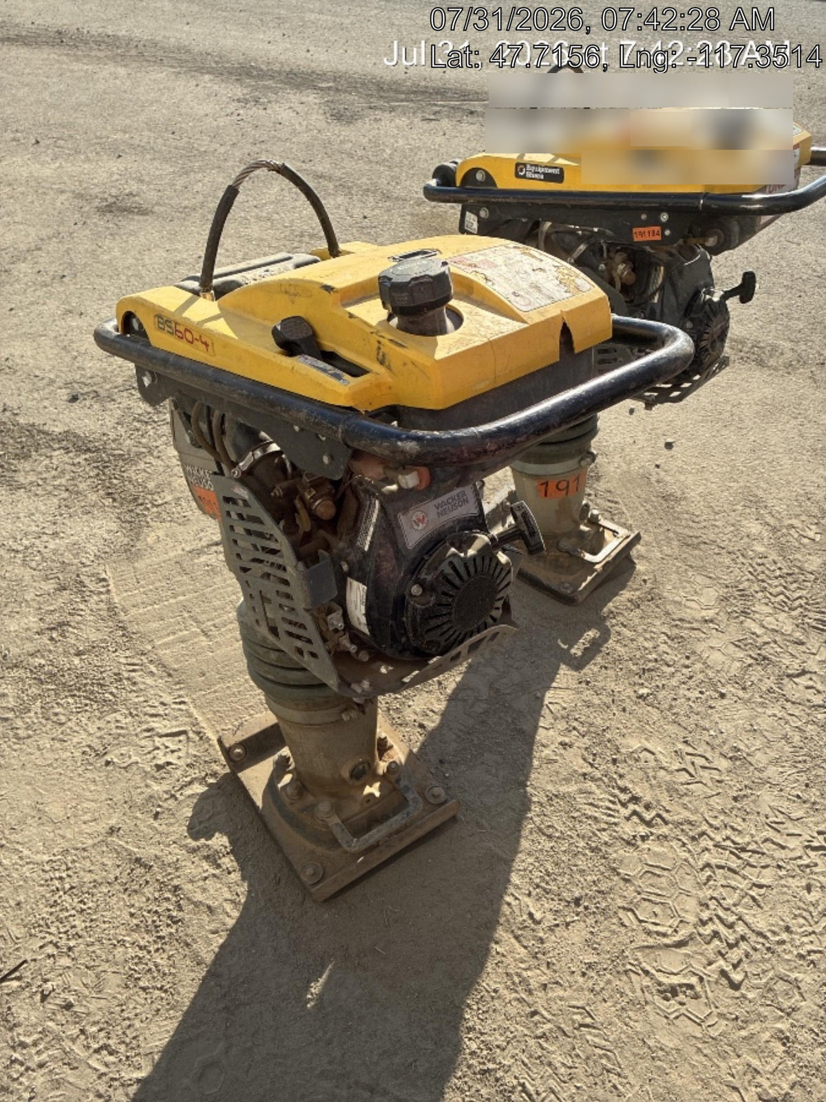 2021 WACKER NEUSON BS60-4As
