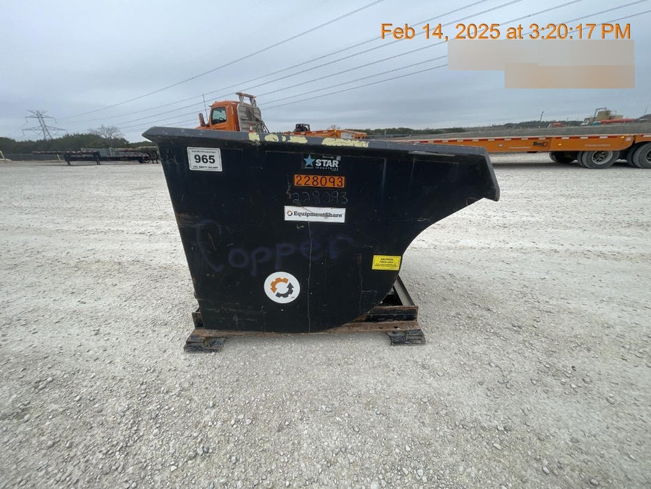 2022 STAR INDUSTRIES M-1820 - Self-Dump Hopper