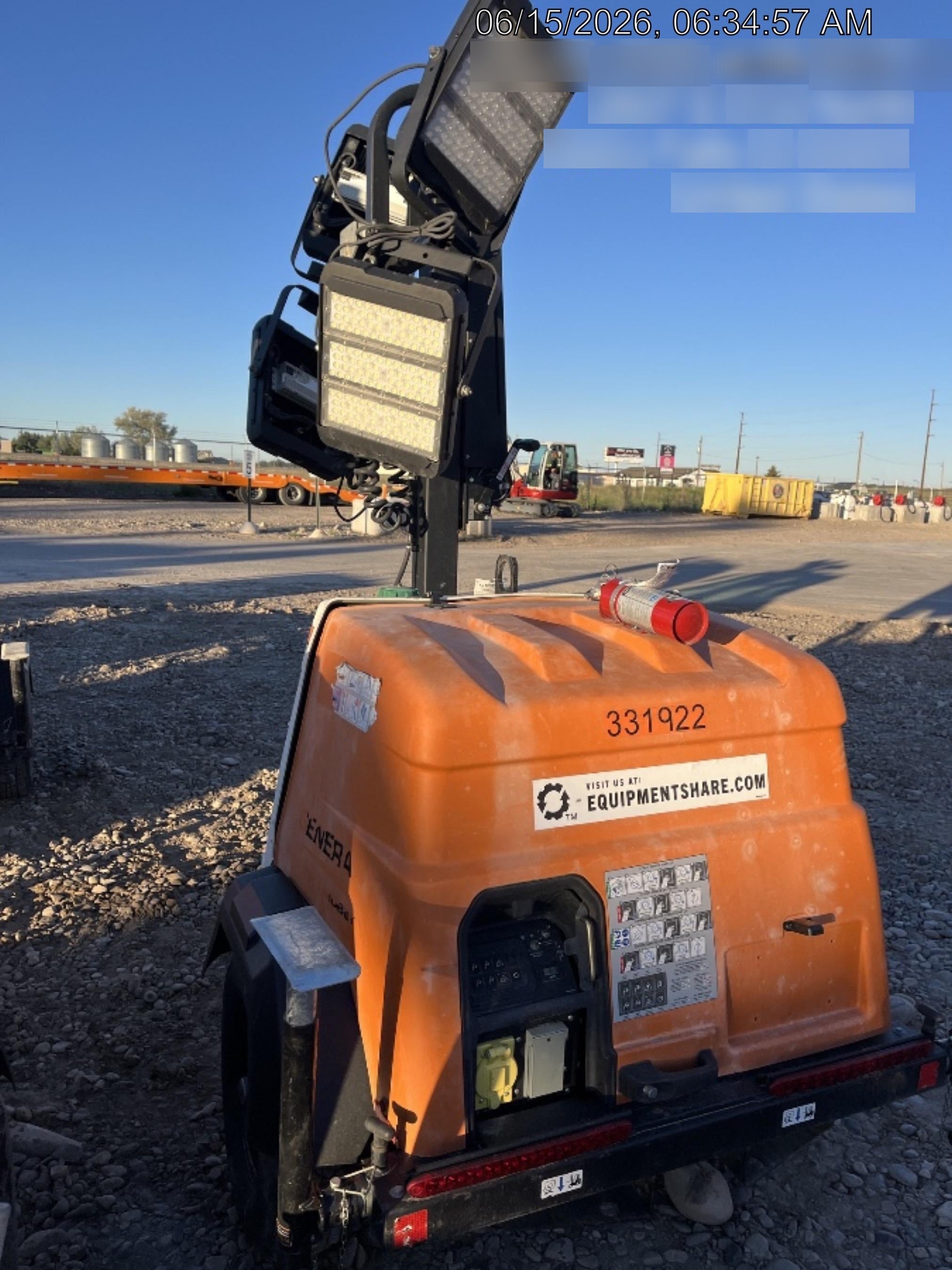 2023 Generac MLT2 Diesel, Flex Switch 120V Input, Powerzone Controller, (4) 320W LED Lights, 4kW Generator, 39.9 Gal Fuel Tank, 2" Ball, T3