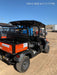 2022 Kubota RTV-X1140W-H Plastic Canopy, Windshield Acrylic Clear, LED Strobe Light, Wire Harness Kit, Back up Alarm