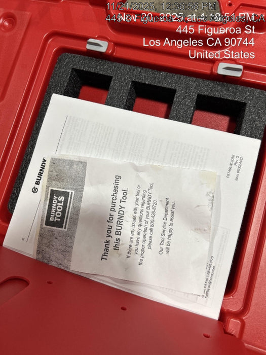 2025 BURNDY PAT46LWL5