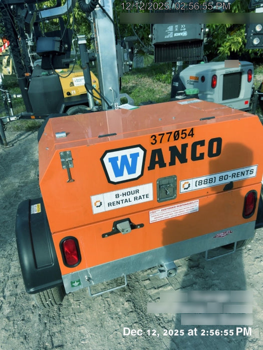 2023 Wanco WLTT-4MM4K Diesel, Deep Sea Controller, Shore Power Plug, Auto Start, (4) 350W LED Floodlights, 4kW Generator, 60 Gal Fuel Tank, 2" Ball, T3