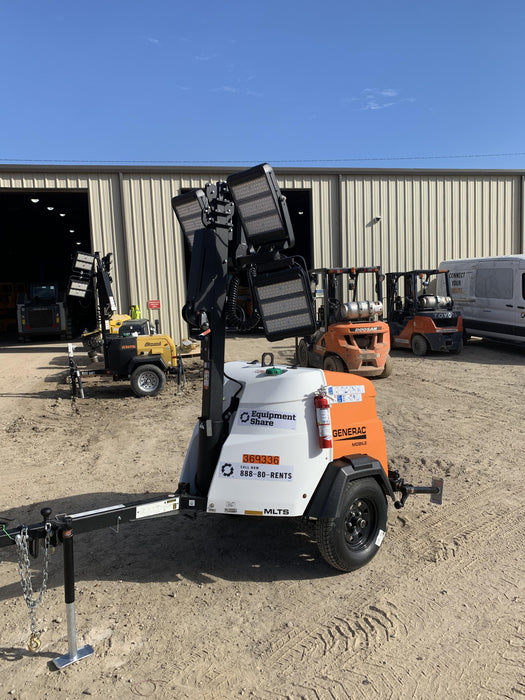 2023 Generac MLT2 Diesel, Flex Switch 120V Input, Powerzone Controller, 
(4) 320W LED Lights, 4kW Generator, 39.9 Gal Fuel Tank, 2" Ball, T3
