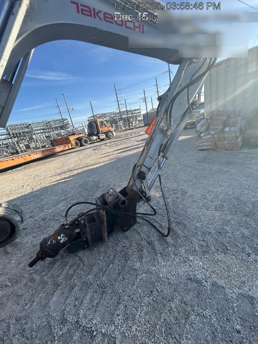2019 Takeuchi TB290 Cab/Heat/AC w/Rubber Tracks, Auxiliary Hydraulics, Dozer Blade, Manual QC, 18/24/36" Buckets, Hydraulic Thumb Installed